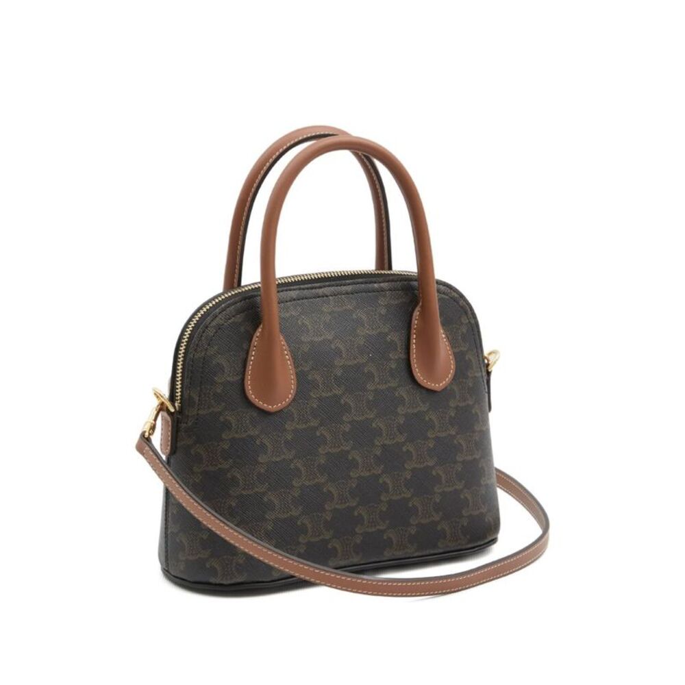 Celine Women Honorine Teen Triomphe Canvas Handbag - Picture 2 of 4